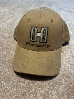 Tan Hornady Logo Cap